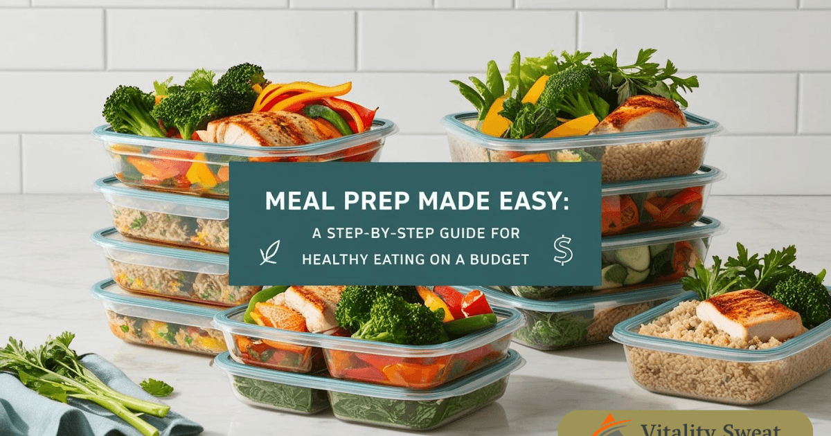 Meal Prep Made Easy: A Step-by-Step Guide for Healthy Eating on a Budget — Sweatlife Chronicles