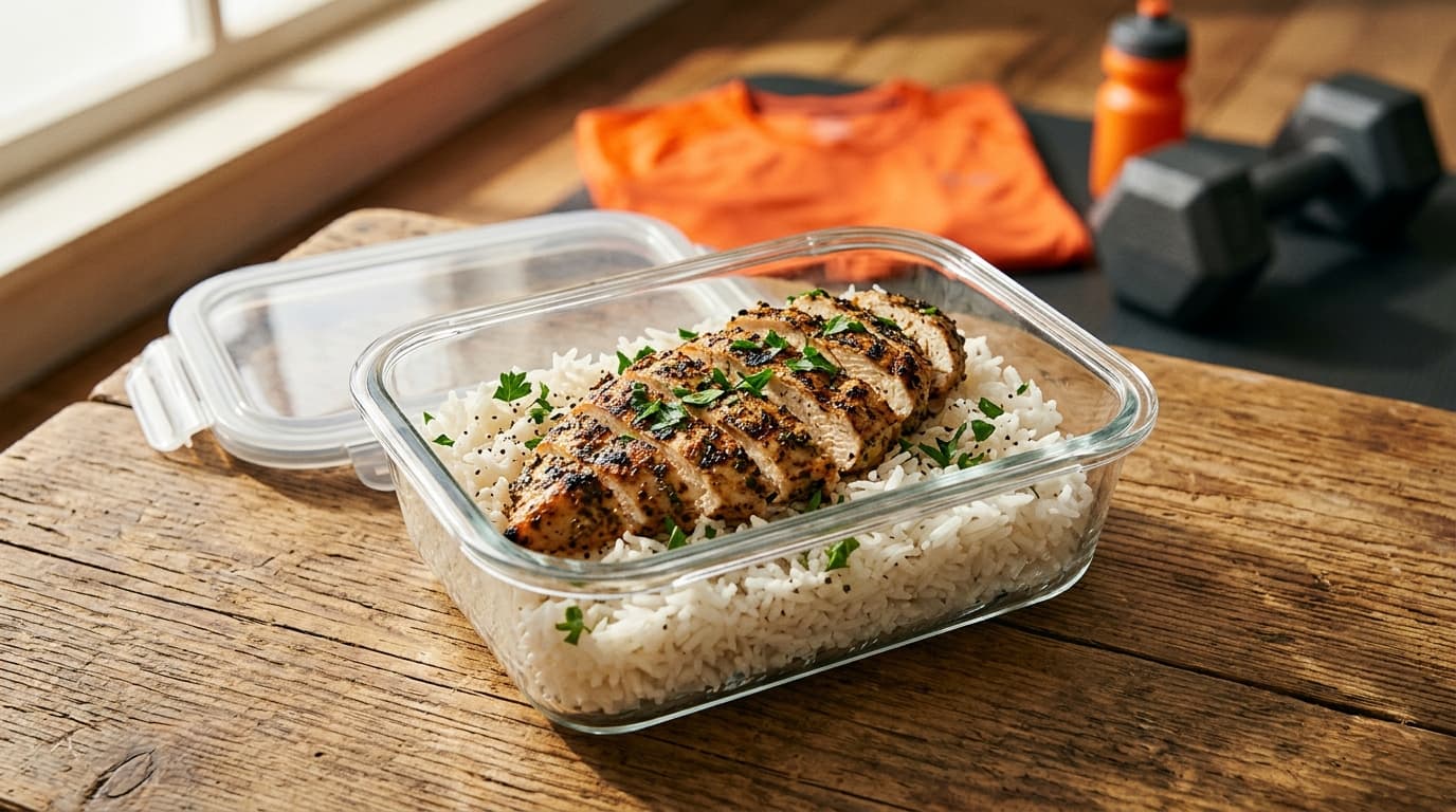 Chicken, Rice, and Arm Day: Why Simple Meals Still Win — Sweatlife Chronicles